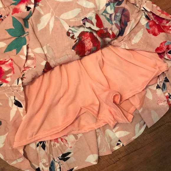 Pink Floral Pattern Dress - Picture 6 of 6